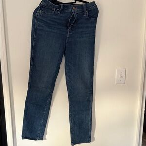 J. Crew Dark Blue Straight Leg Jeans